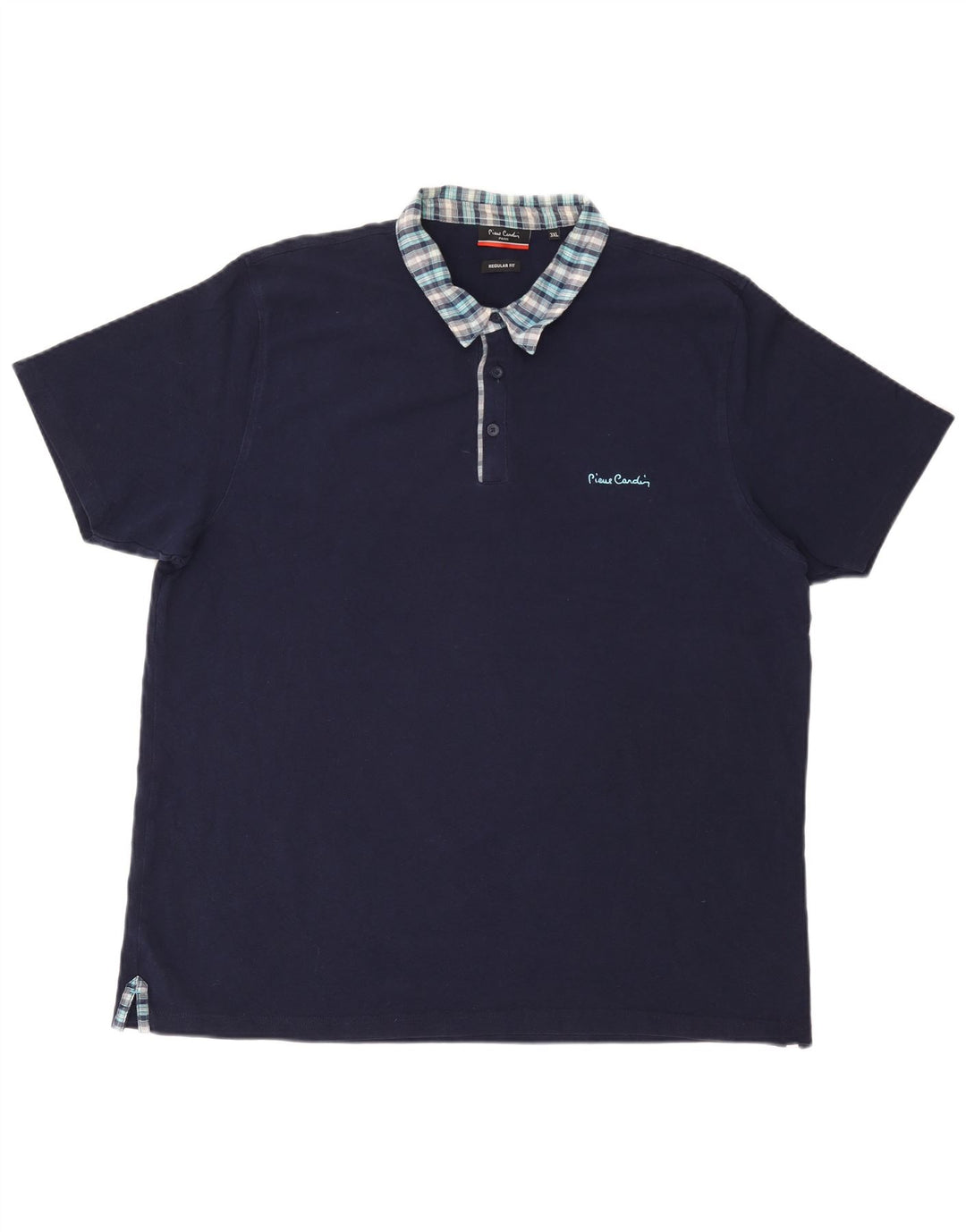 PIERRE CARDIN Polo Paris Regular Fit Homme 3XL Bleu Marine Coton