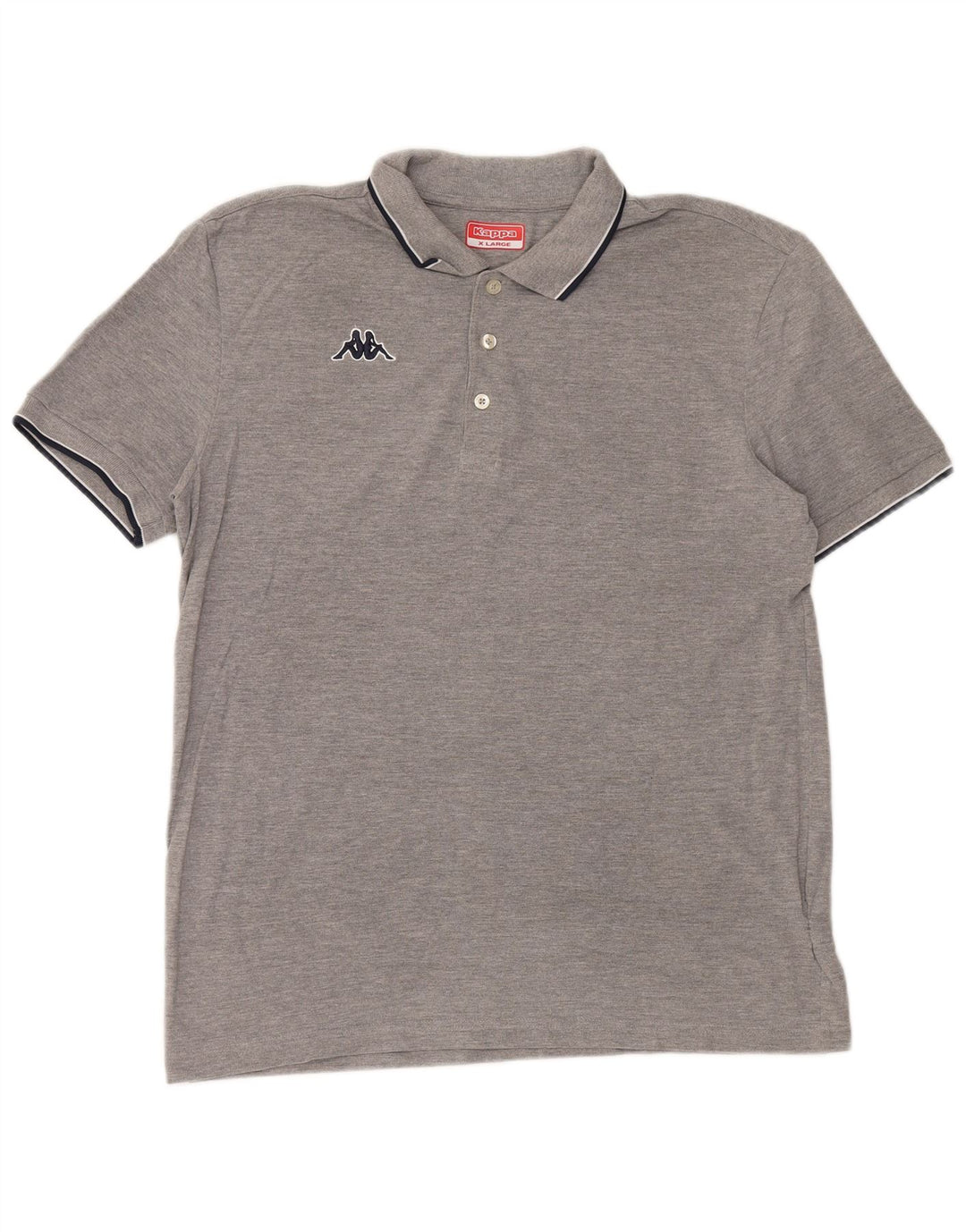 Kappa Polo Homme XL Gris