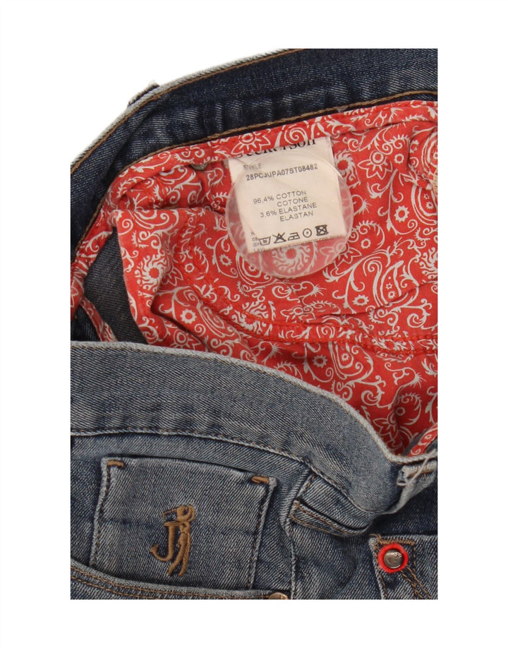 Jeckerson Jean Slim Femme W32 L31 Bleu Coton