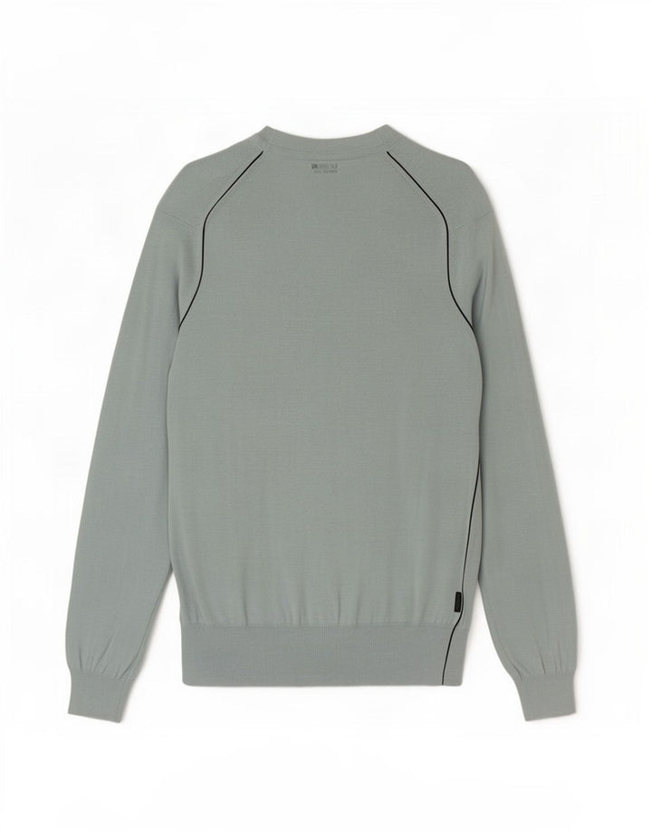 Hugo Boss Pull à col rond homme Bleu moyen