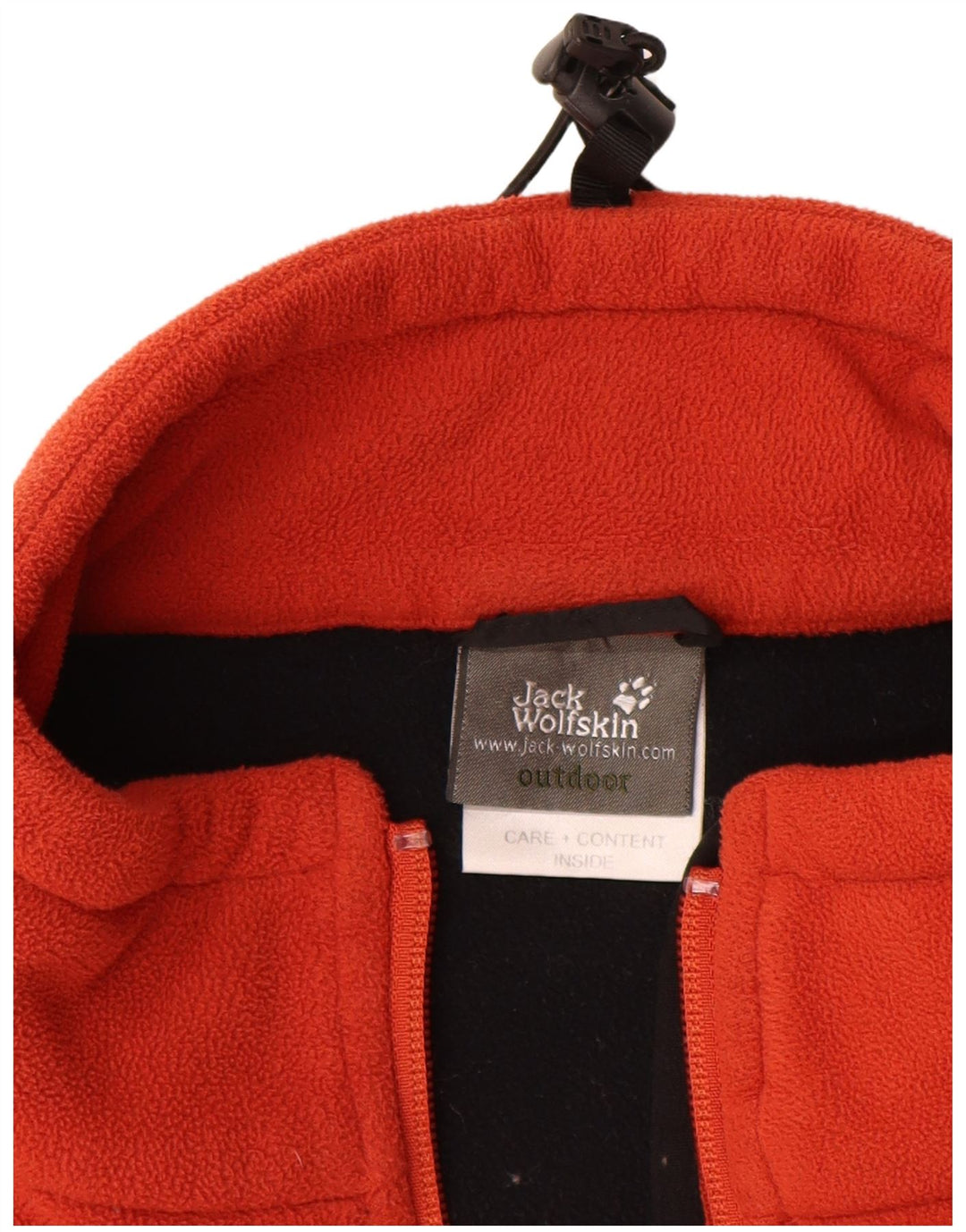 JACK WOLFSKIN Veste Polaire Homme UK 44 XL Orange Polyester