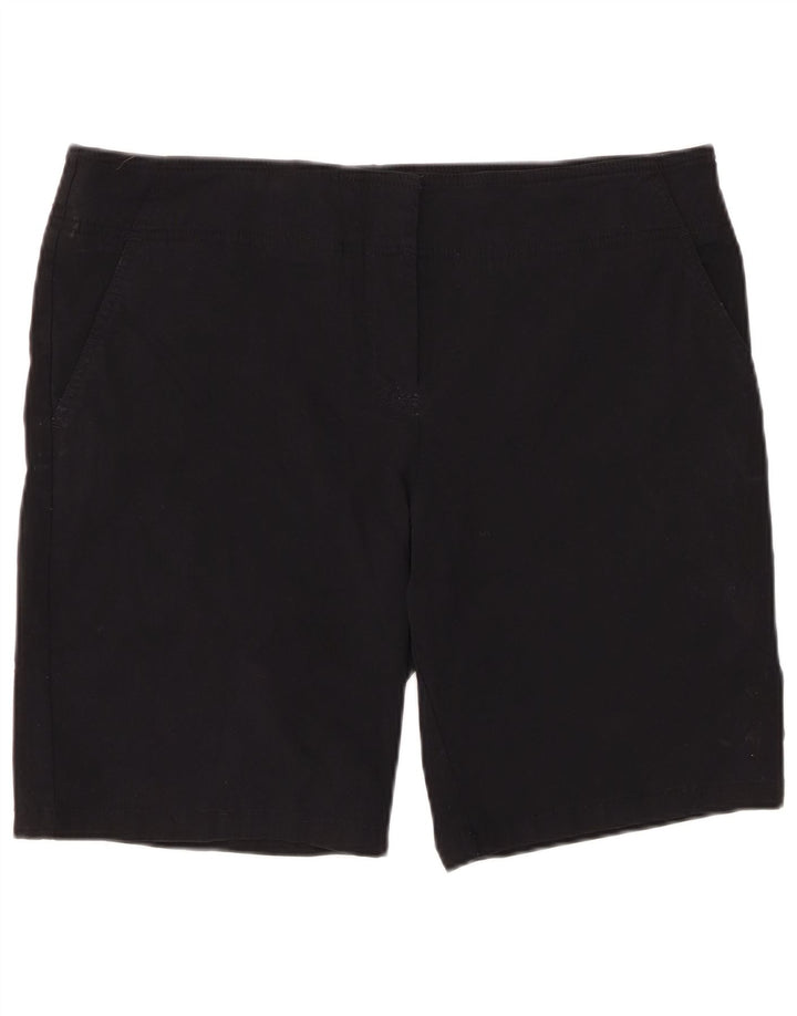 IZOD Short Chino Femme US 16 2XL W38 Rayonne Noire