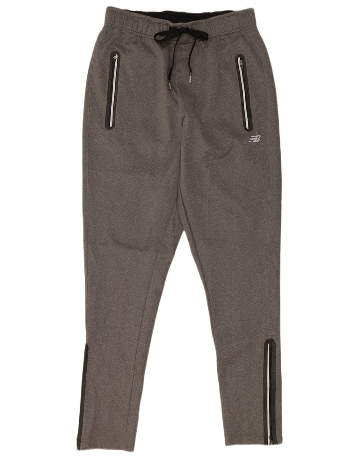 New Balance Pantalon de survêtement pour homme Small Gris Polyester