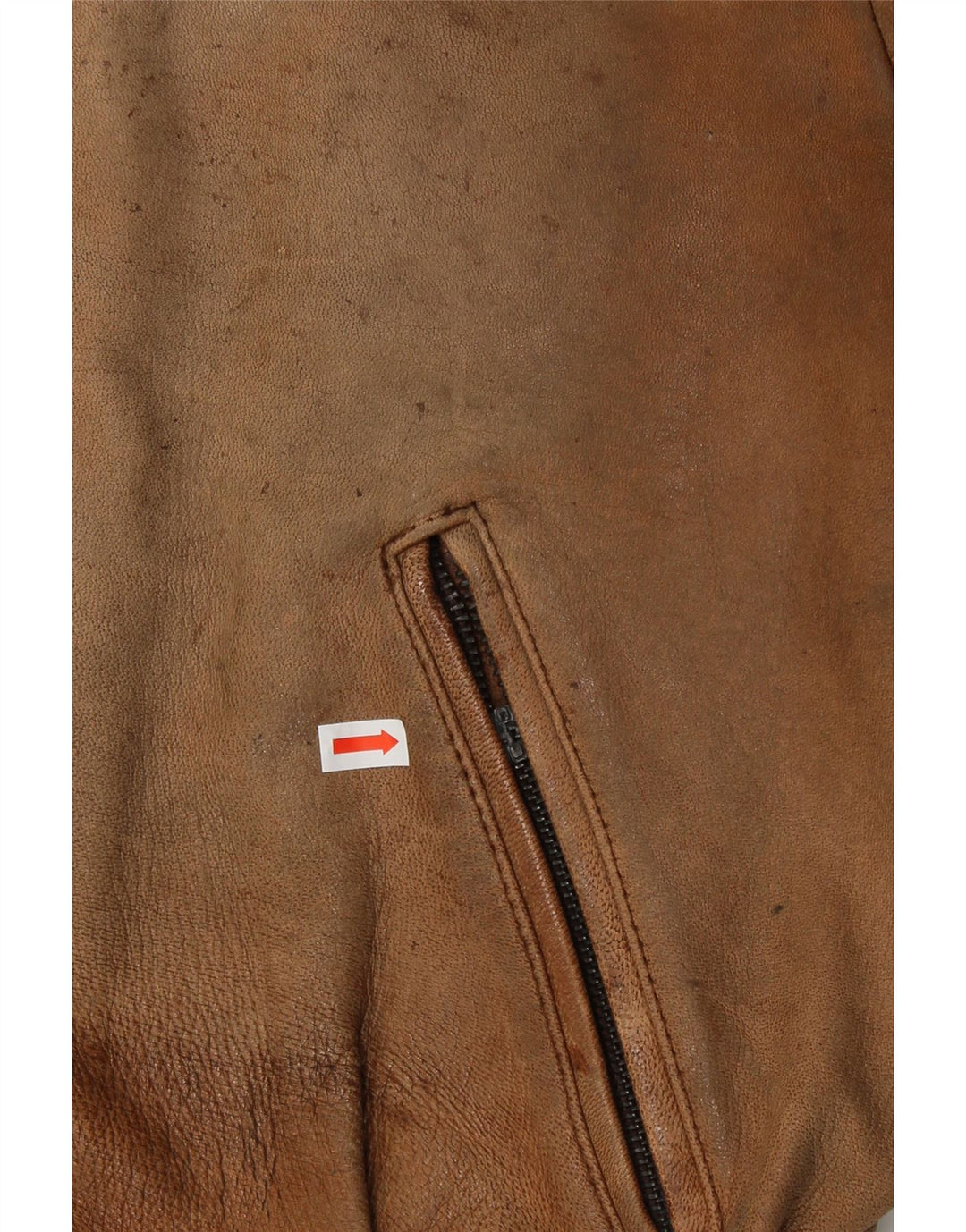 Schuh Veste en cuir pour homme UK 42 XL Cuir marron