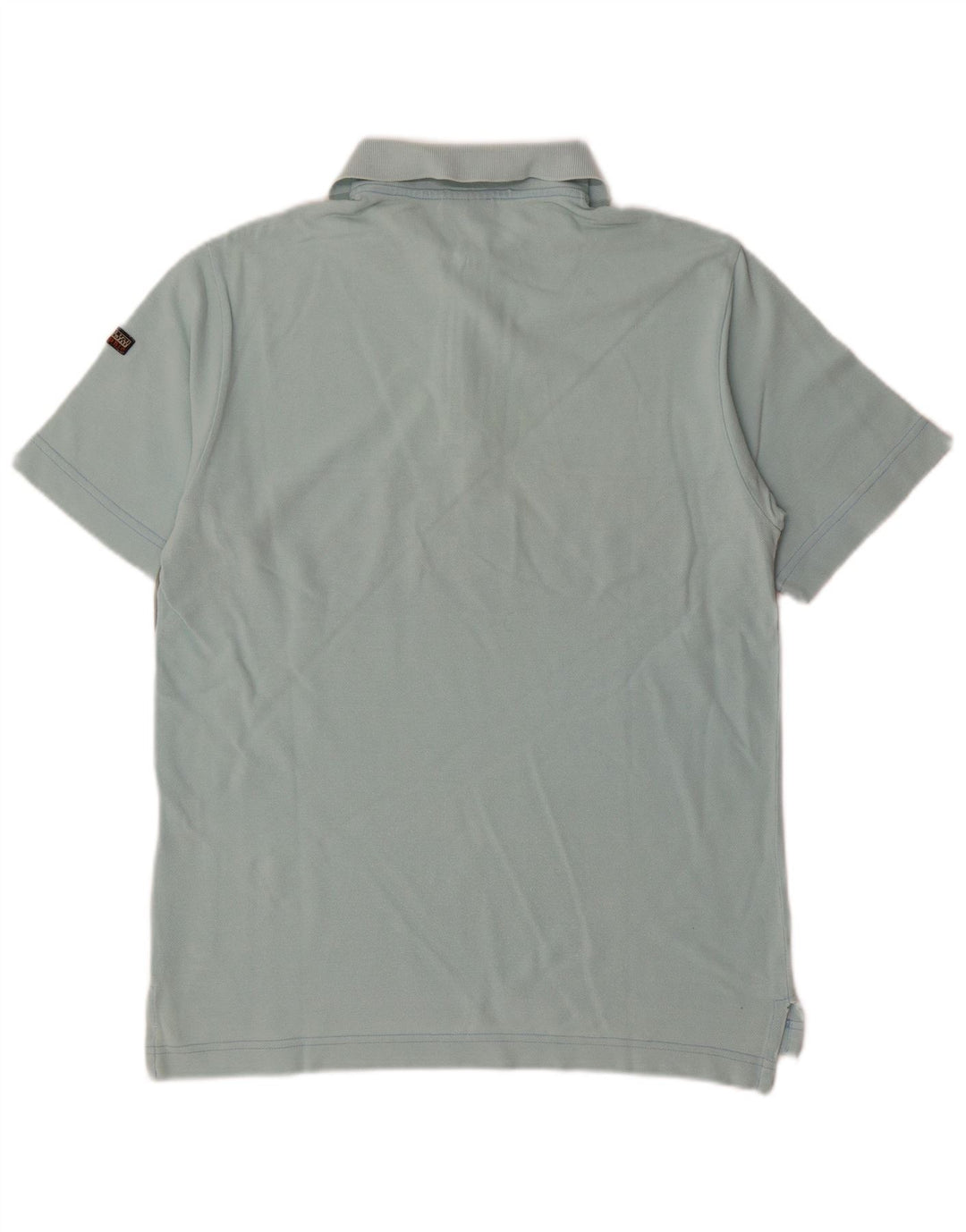 NAPAPIJRI Polo Geographic Homme Petit Bleu Colorblock Coton