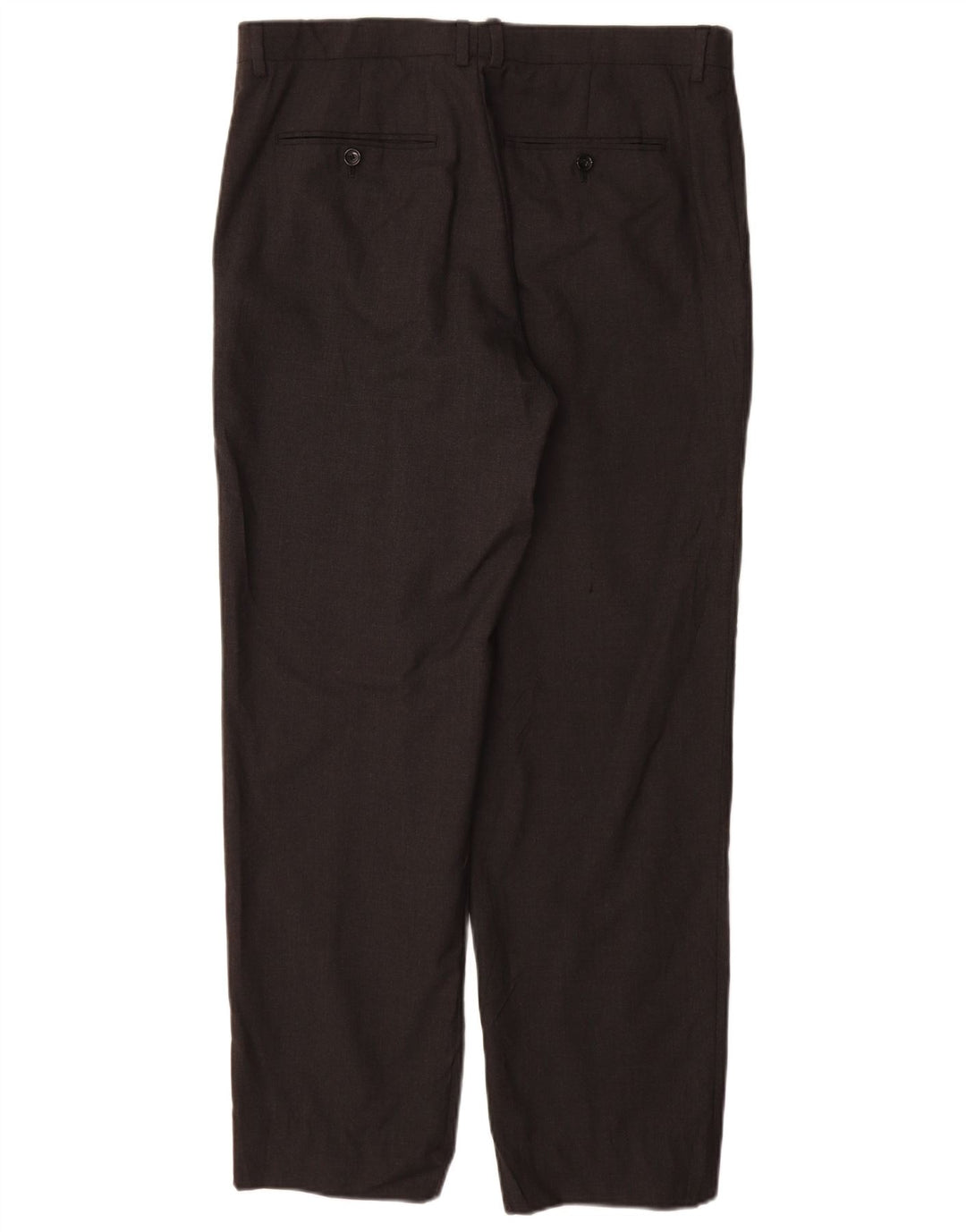 J. CREW Pantalon Chino Droit Crosby Homme W36 L30 Laine Noir