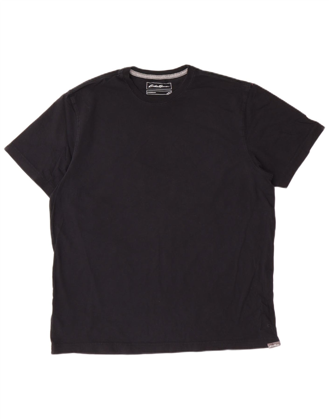 EDDIE BAUER T-Shirt Homme Haut Large Coton Noir