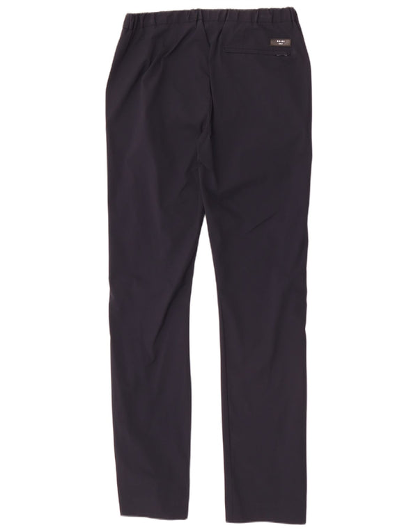 Reiss Pantalon Chino Slim Homme W30 L32 Bleu Marine Polyamide