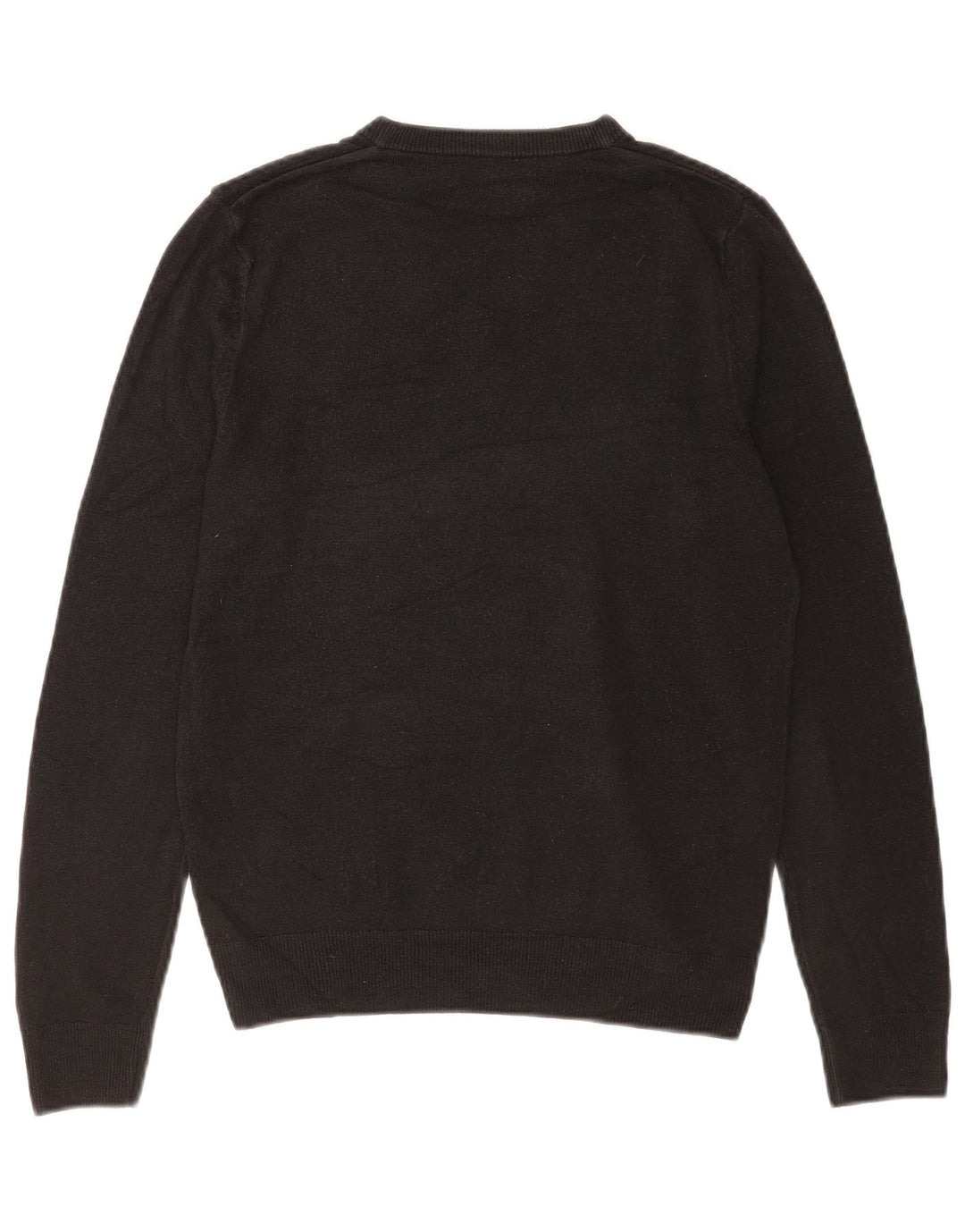 Marks & Spencer Pull col V pour homme Petit Noir Acrylique