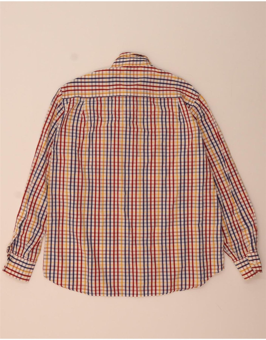 Paul & Shark Chemise Homme Taille 42 Grand Carreau Multicolore