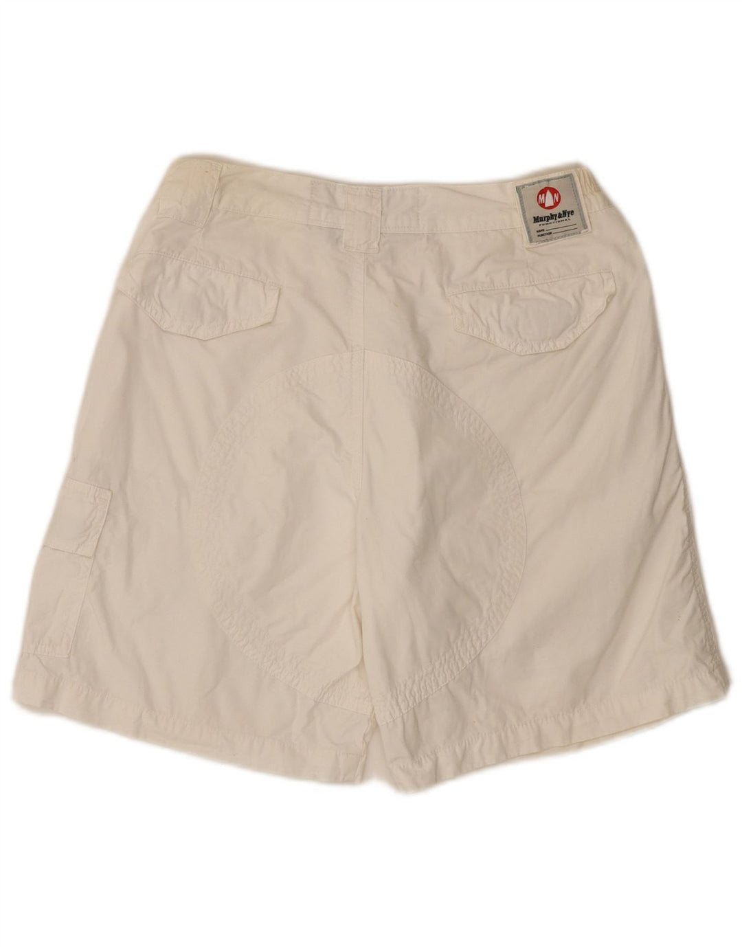 Murphy & Nye Short Chino Homme W31 Coton Blanc Moyen