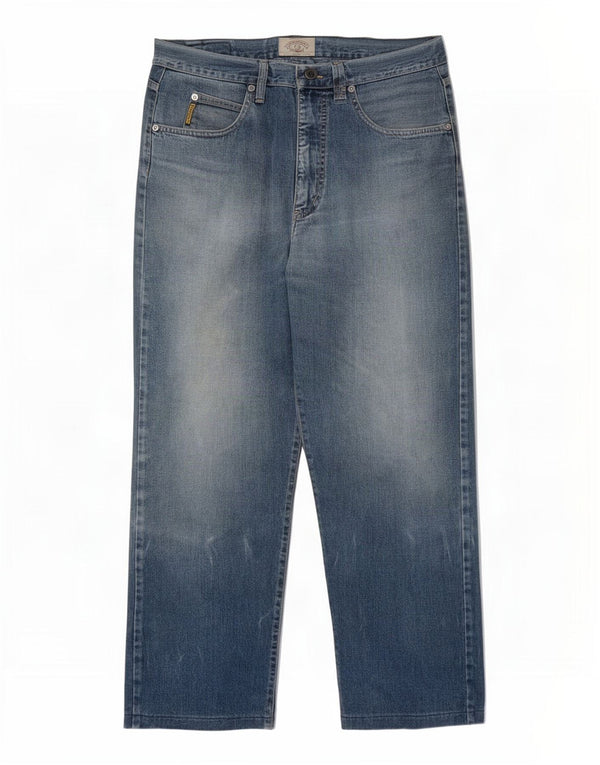 Armani Jeans Mens Straight W36 L28 Blue
