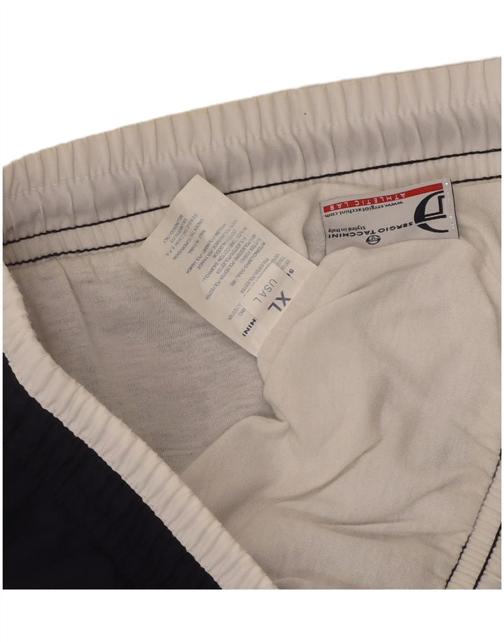 Sergio Tacchini Pantalon De Survêtement Homme Joggers XL Bleu Marine Polyester