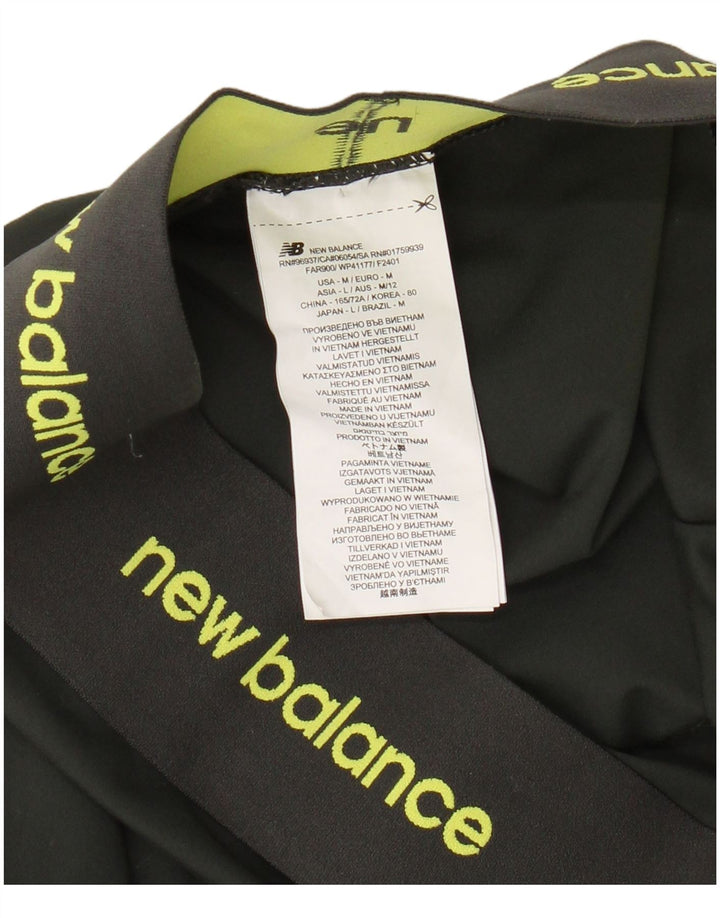 NEW BALANCE Leggings graphiques pour femmes UK 12 Polyester kaki moyen