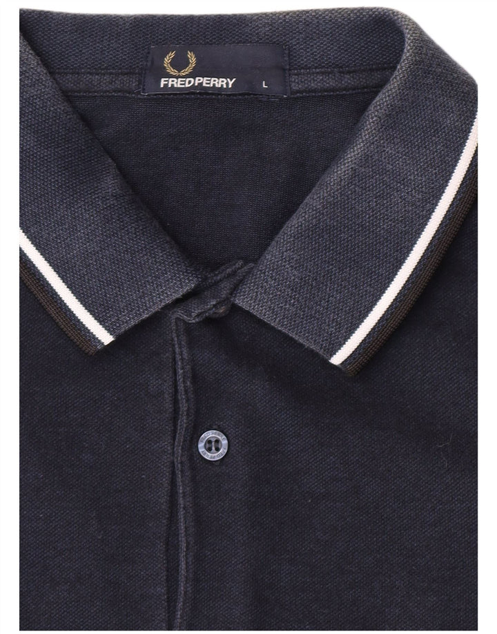 Fred Perry Polo Homme Grand Bleu Marine