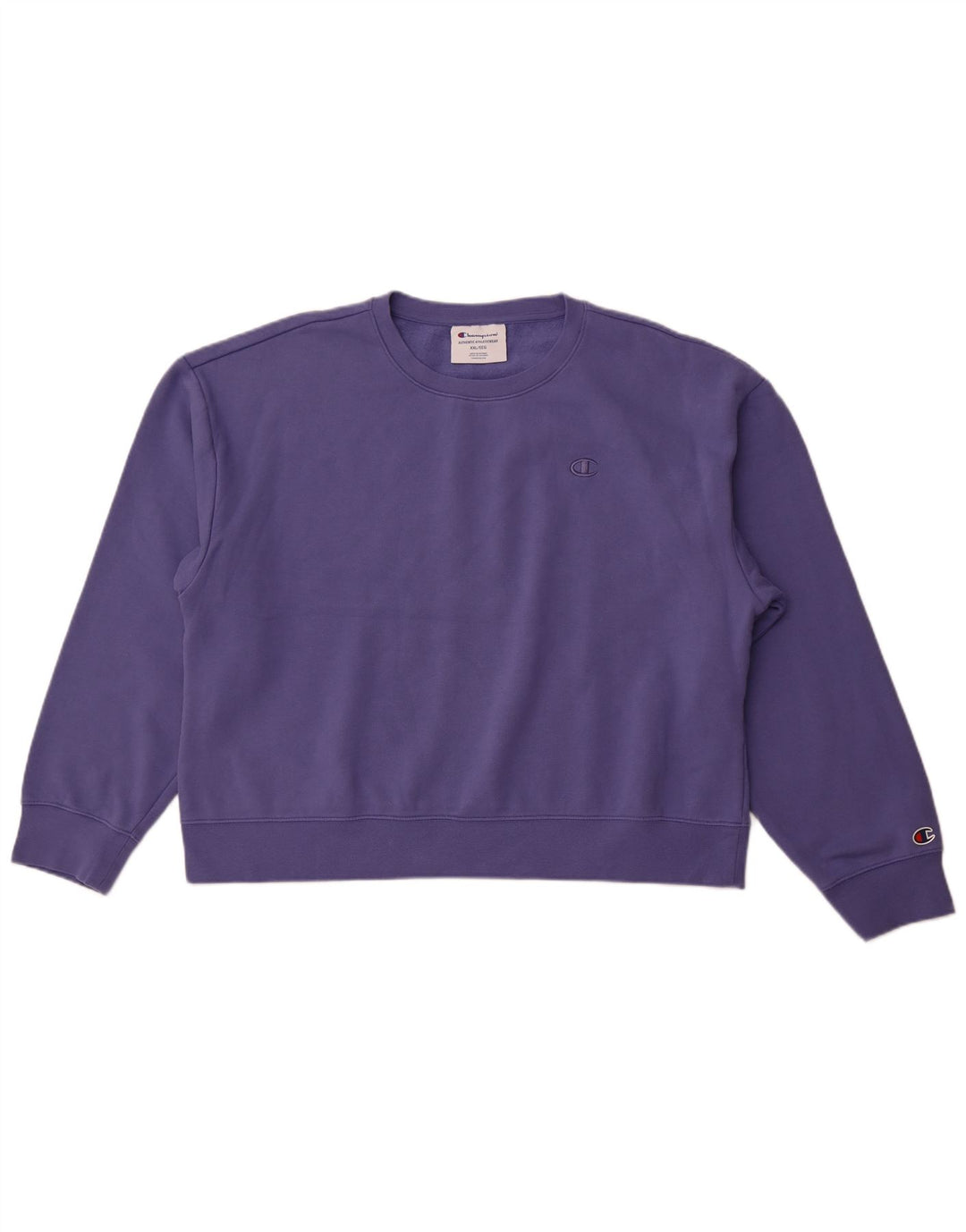 CHAMPION Sweat-shirt pour femme UK 20 2XL Violet Coton