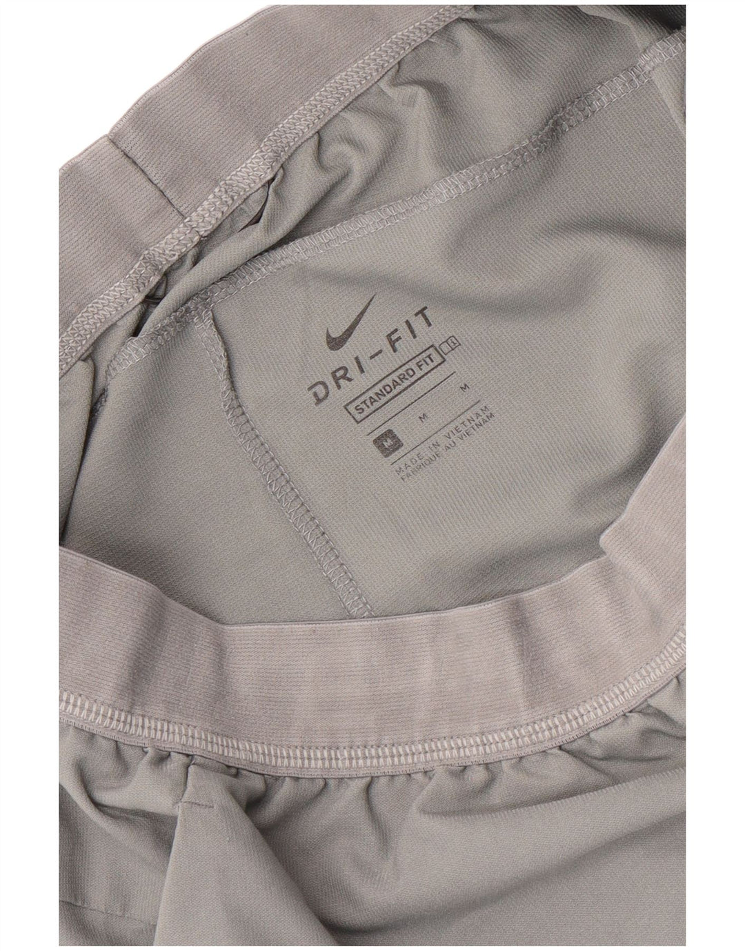 Nike Short de Sport Dri Fit Standard Fit Homme Gris Moyen