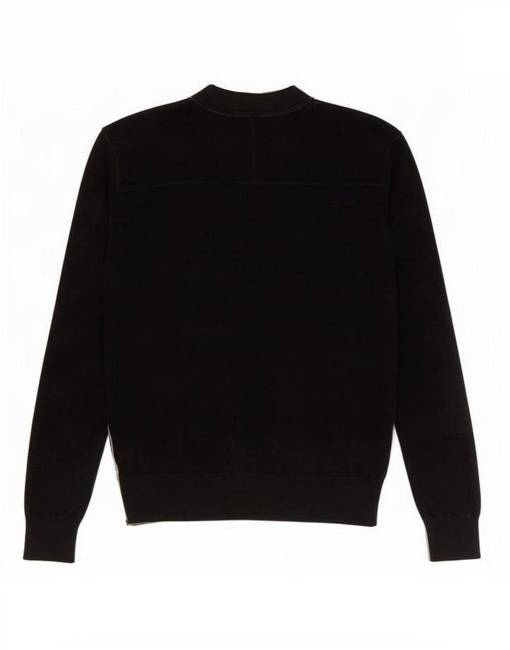 Guess Cardigan Homme Pull Noir Moyen Coton