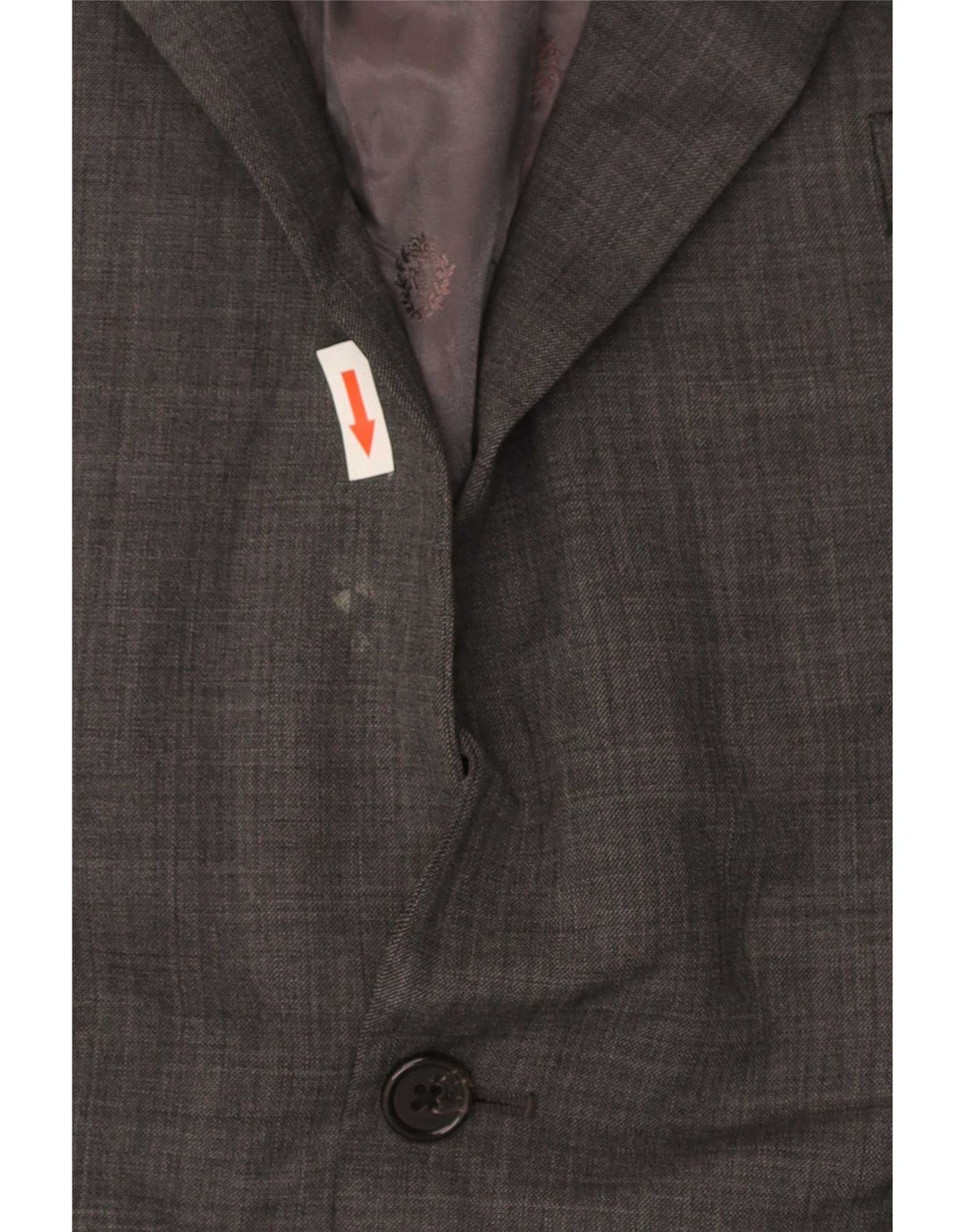 Ralph Lauren Veste blazer longue à 2 boutons pour homme UK 46 2XL Gris classique