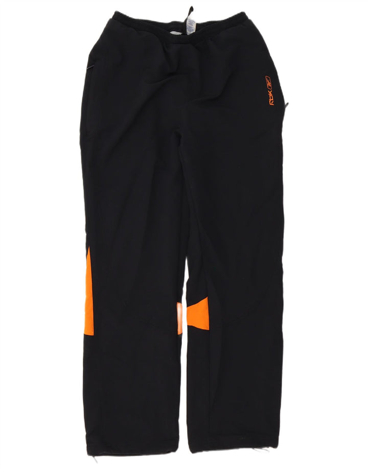 Reebok Pantalon de Survêtement Homme Large Noir Colorblock Polyester