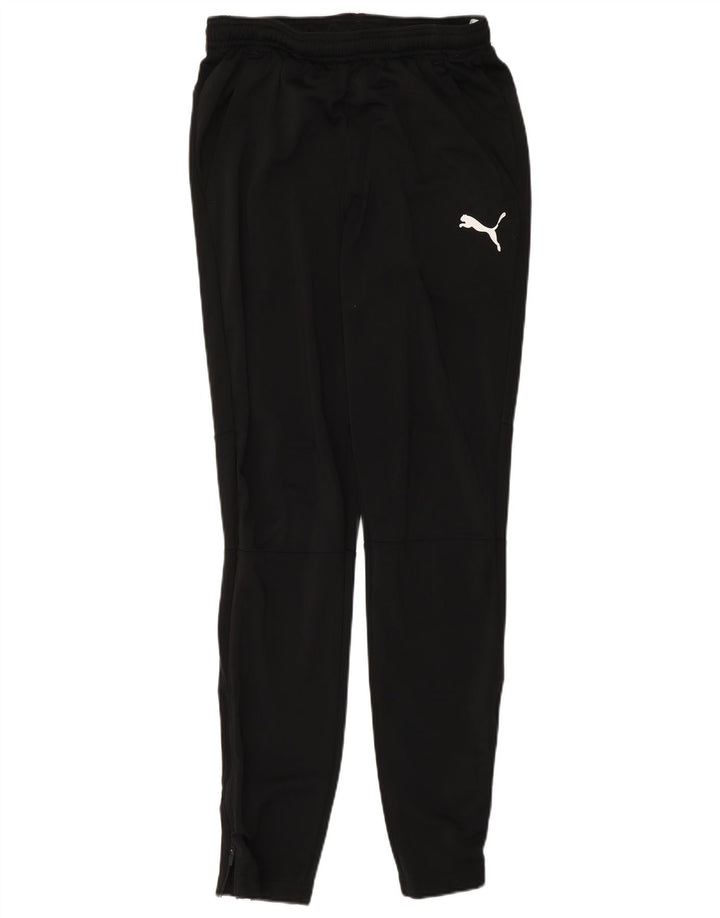 Puma Pantalon de survêtement régulier pour homme Taille S Noir Polyester