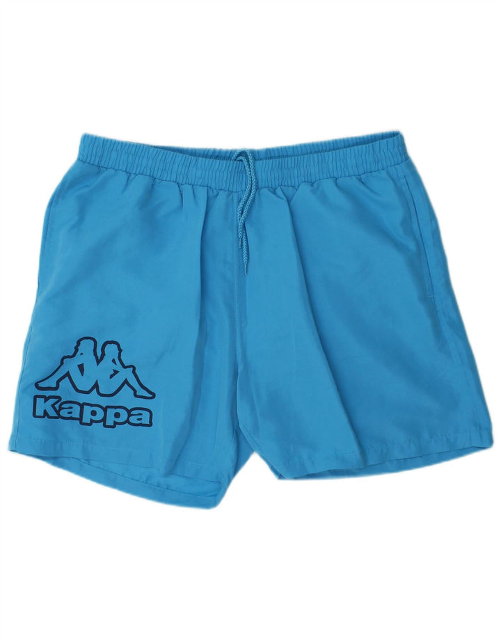 KAPPA Short de Bain Graphique Homme XL Bleu Polyester