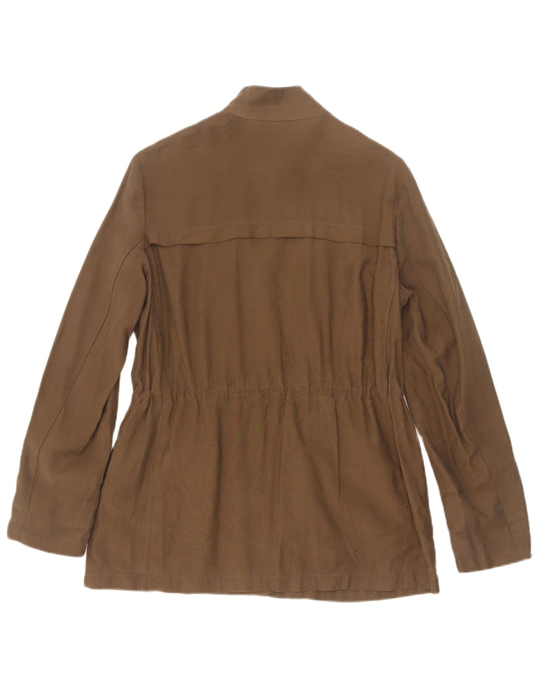 Zara Veste utilitaire pour femme UK 14 Medium Kaki Viscose