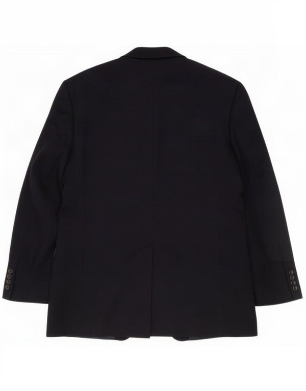 Nautica Veste blazer 2 boutons pour homme IT 42 XL Laine bleu marine