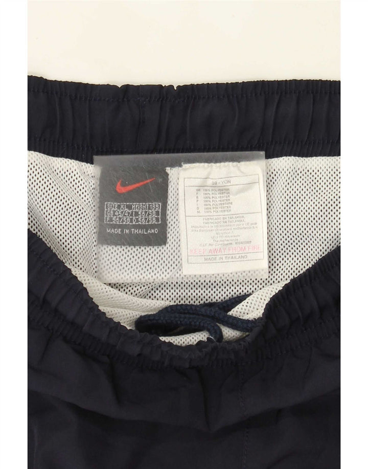Nike Short de sport pour homme XL Bleu marine Polyester