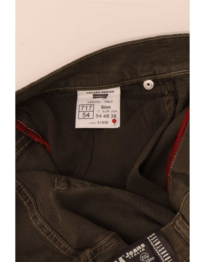 Carrera Jean Slim 717 Homme W38 L34 Kaki Coton