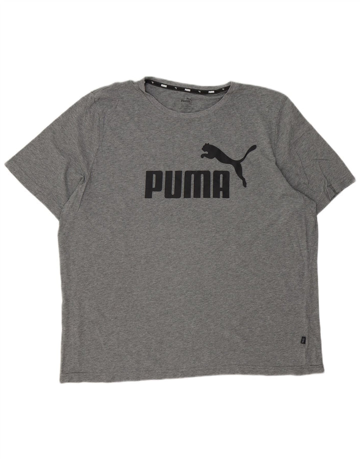 PUMA T-shirt graphique pour homme 2XL Gris