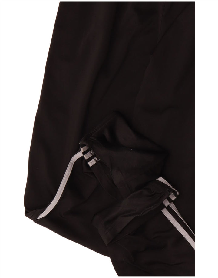 Adidas Pantalon de survêtement pour homme UK 36/38 Petit Noir Polyester