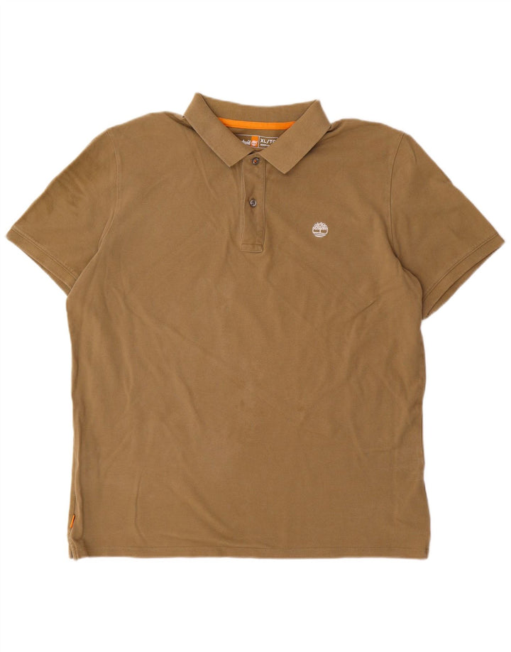 Timberland Polo Regular Fit Homme Beige XL