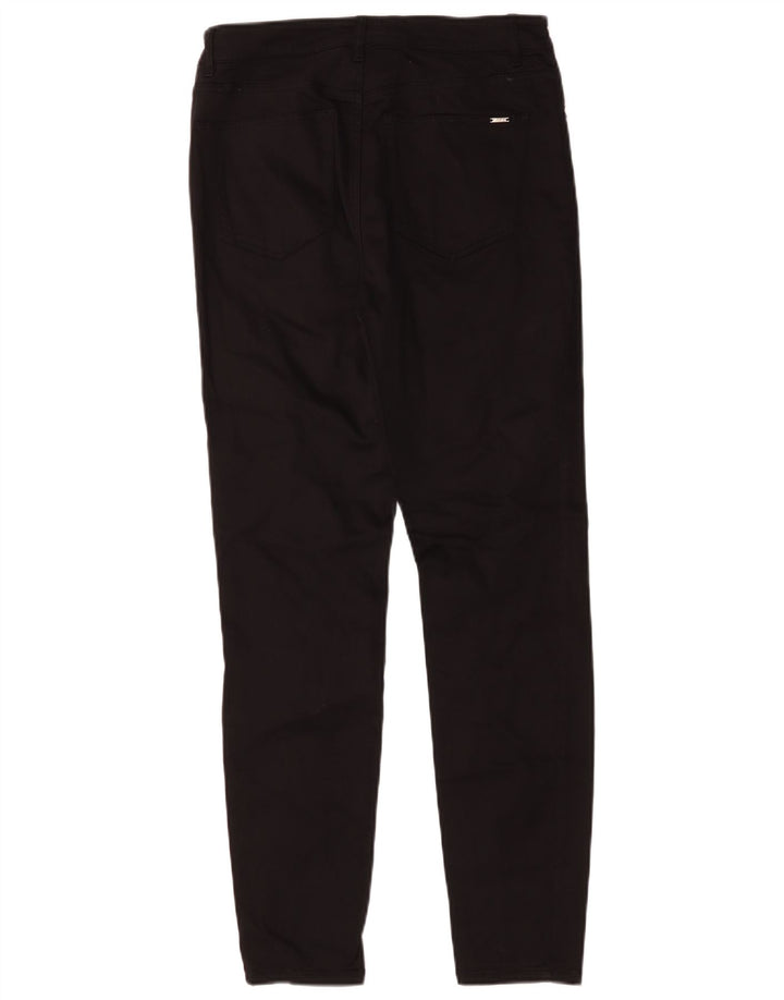 Massimo Dutti Jean slim taille haute pour femme EU 40 Medium W30 L30 Noir