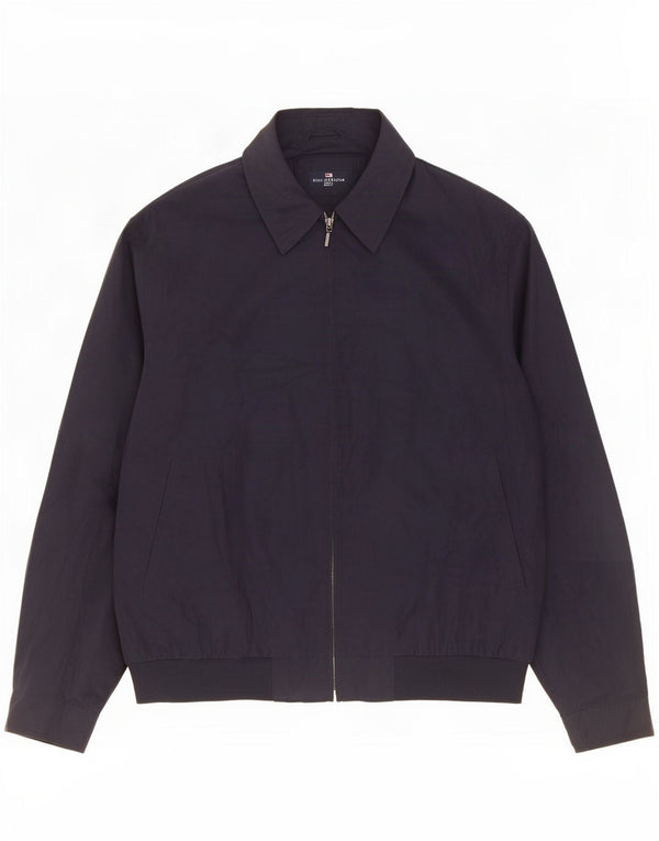 Marks & Spencer Veste Bomber Blue Harbour pour Homme UK 40 Large Marine Polyester