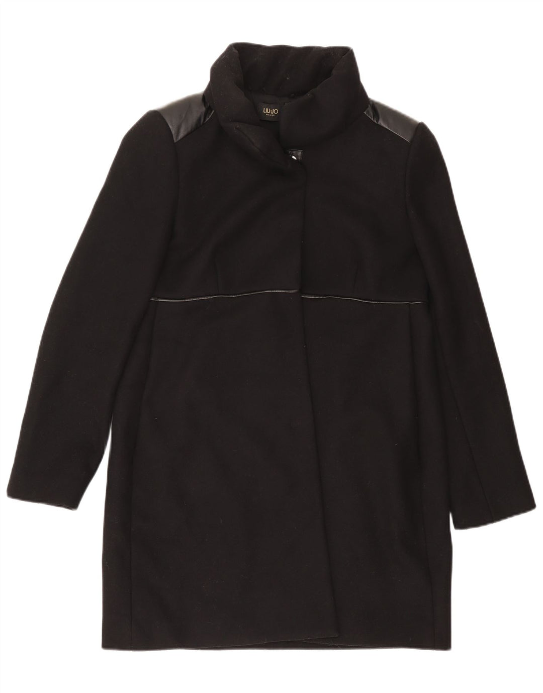 Liu Jo Manteau Femme IT 48 XL Laine Noir