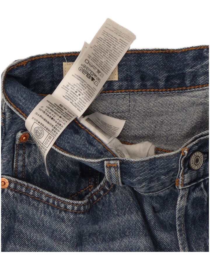 Levi's Jean droit femme W27 L30 bleu coton années 90