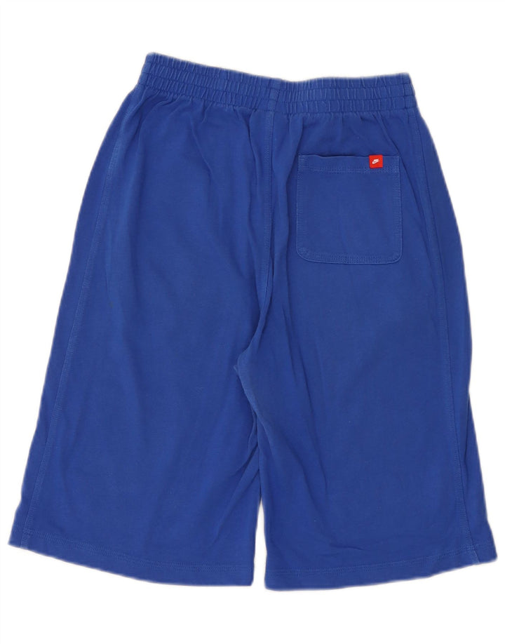 Nike Short de sport graphique pour garçon 12-13 ans Bleu Taille L