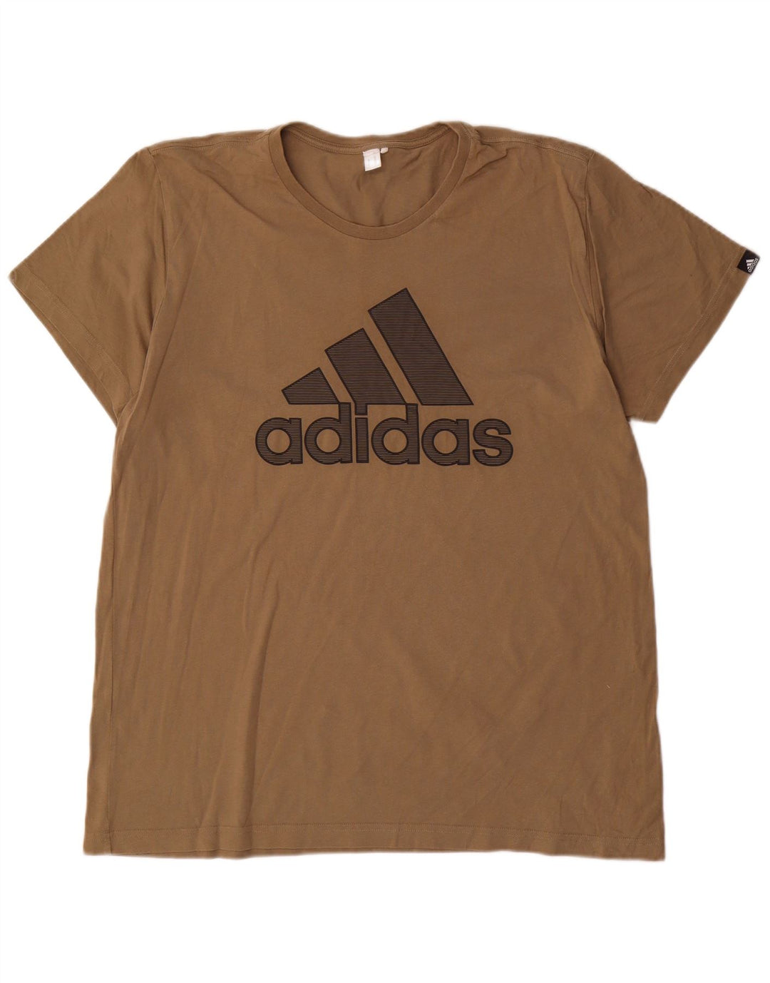 Adidas T-shirt graphique pour hommes, grand, marron