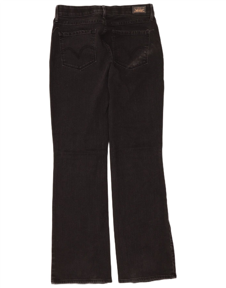 LEVI'S Jean bootcut 525 pour femme US 10 Large W30 L30 Noir