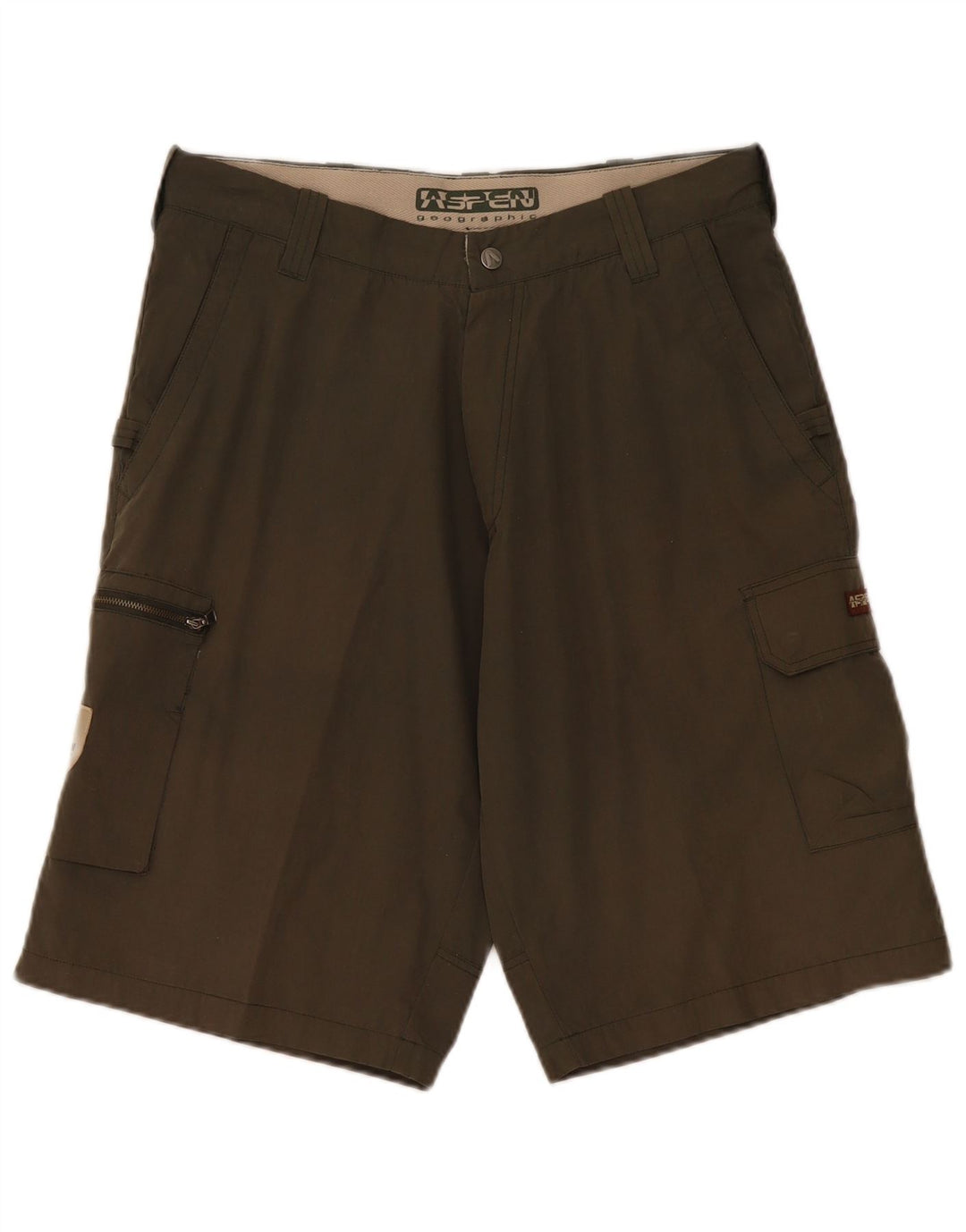 Aspen Short cargo pour homme IT 50 Large W34 Kaki Coton