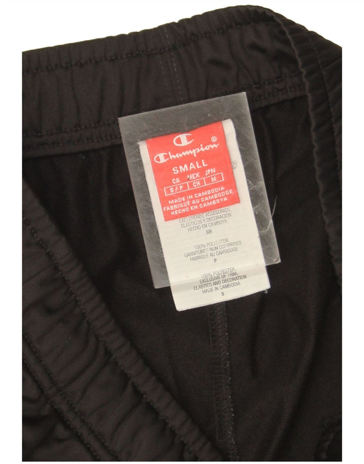 Champion Pantalon de survêtement pour homme Pantalon de jogging Petit Noir Polyester