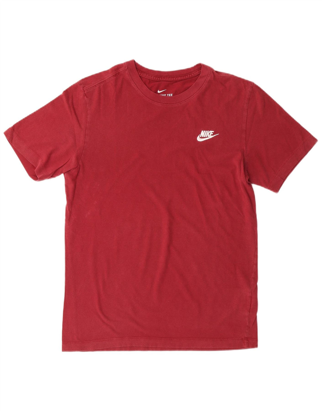 NIKE T-Shirt Homme Haut Petit Rouge Coton