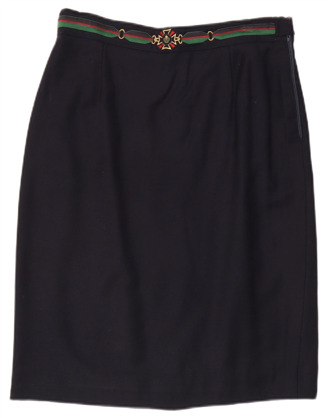 Marly's Jupe Crayon Femme IT 48 XL W32 Bleu Marine