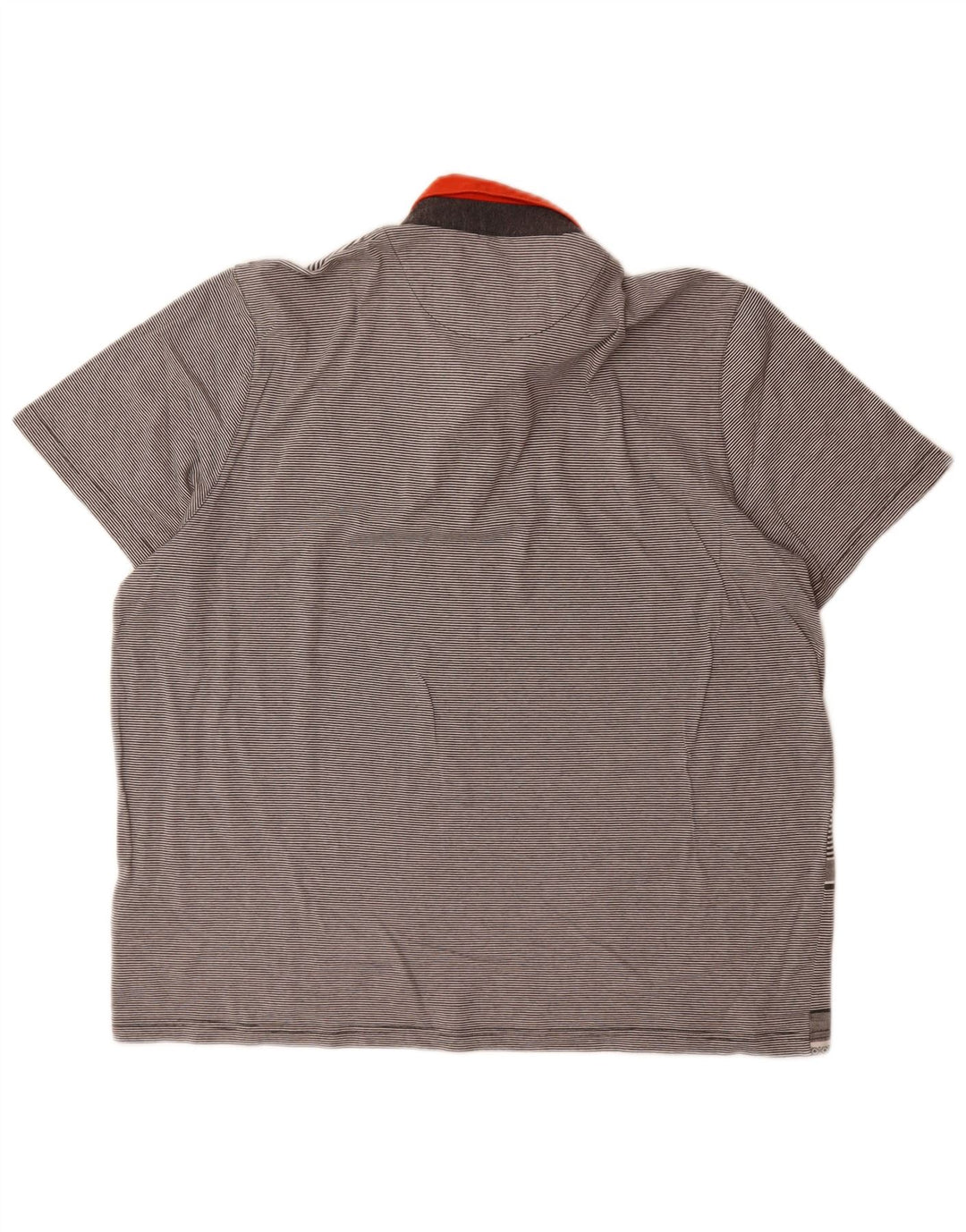 Ted Baker Polo Homme Taille 6 2XL Gris Rayé Coton