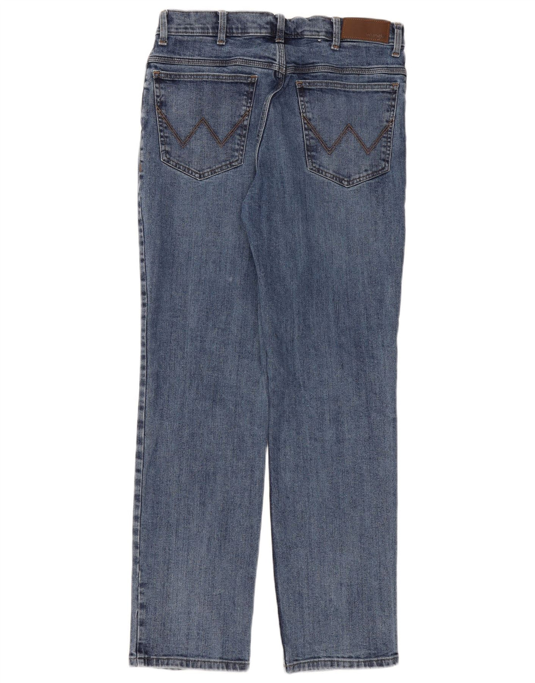Wrangler Jean droit homme W34 L32 bleu coton