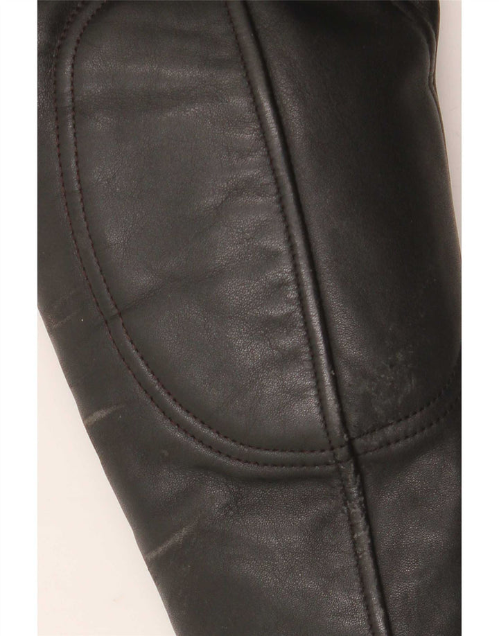 Belo Tours Veste de course en cuir pour homme EU 50 Large Noir