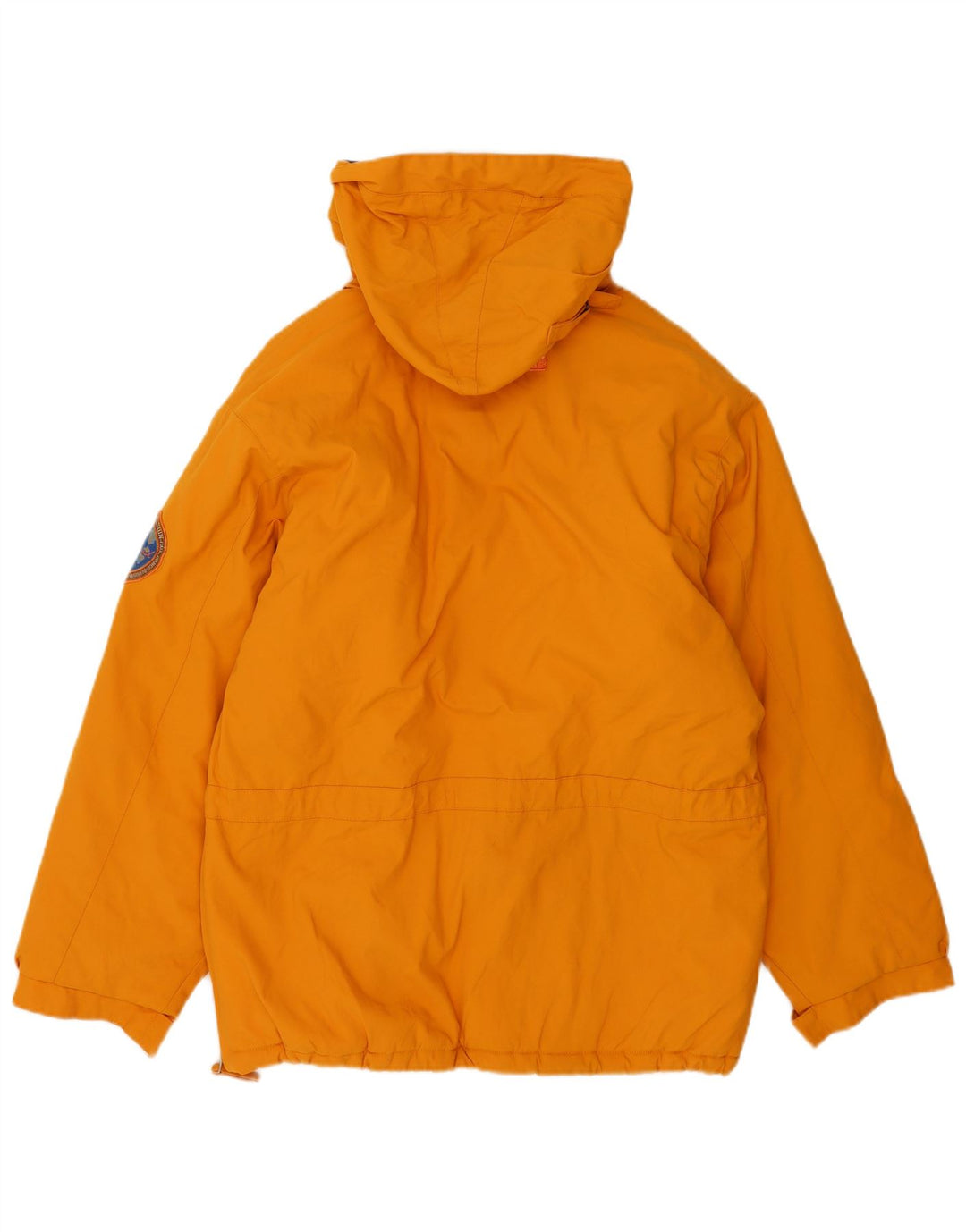 Overland Veste de ski anorak à capuche pour homme UK 38 Orange moyen Polyester