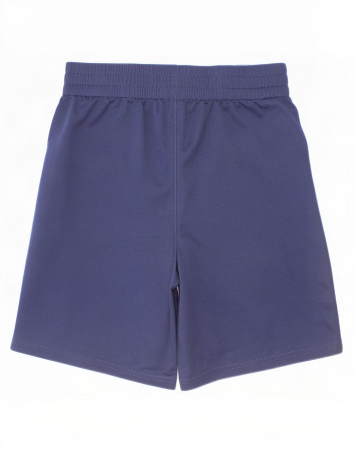 Adidas Short de Sport Graphique Garçon 10-11 Ans Bleu Marine Moyen Polyester