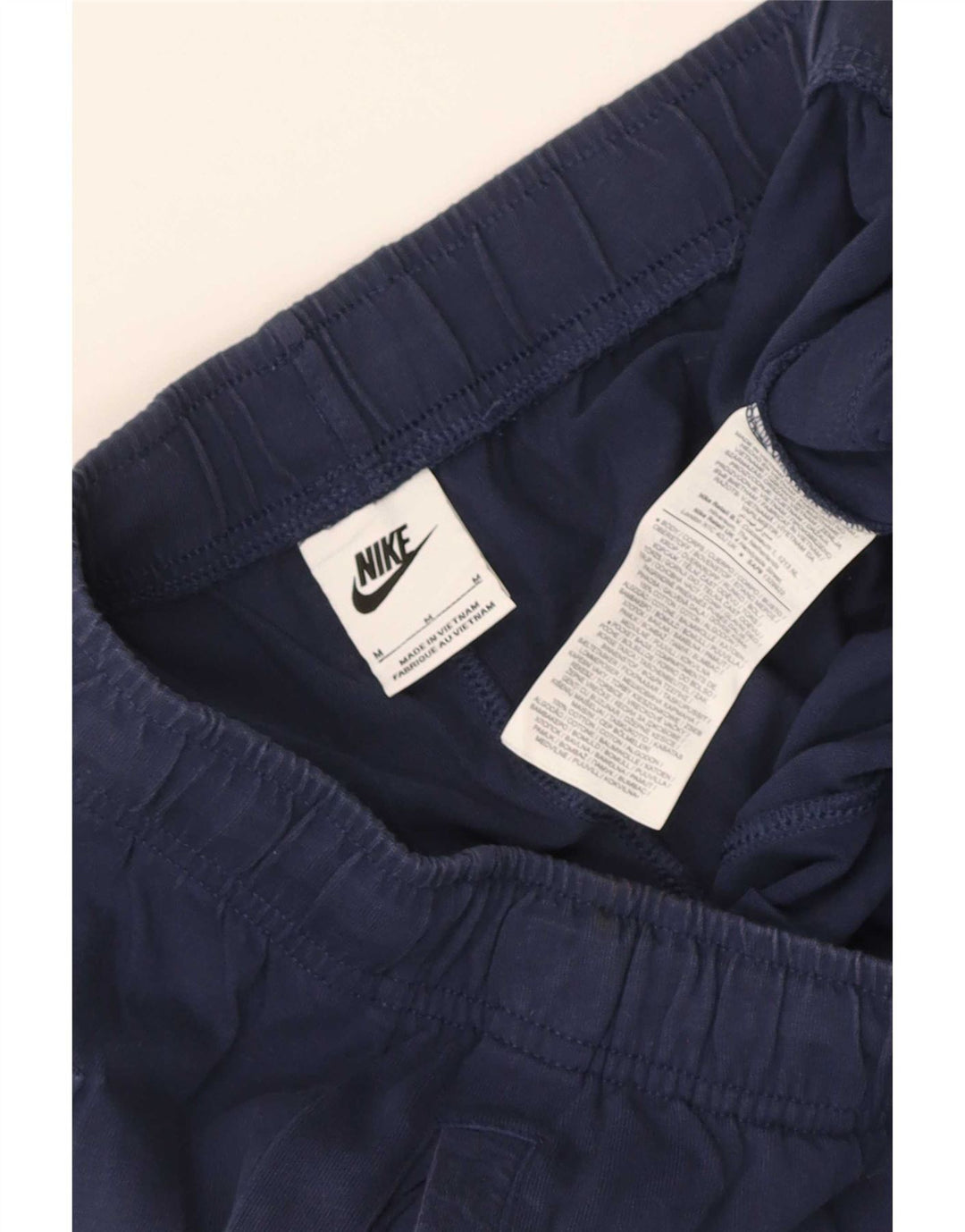 Nike Short de sport en coton bleu marine moyen pour homme